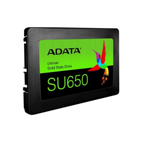 ADATA SSD 512GB – SU650 (3D TLC, 2,5″, SATA3, R/W: 520/450 MB/s)