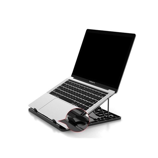 Conceptronic notebook állvány - THANA03G (Max.: 15,6", állítható magasság, Max.: 50kg, szürke)