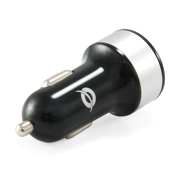 Conceptronic telefon töltõ - CUSBCAR2A (Szivargyujtós töltõ: 2x USB-A)