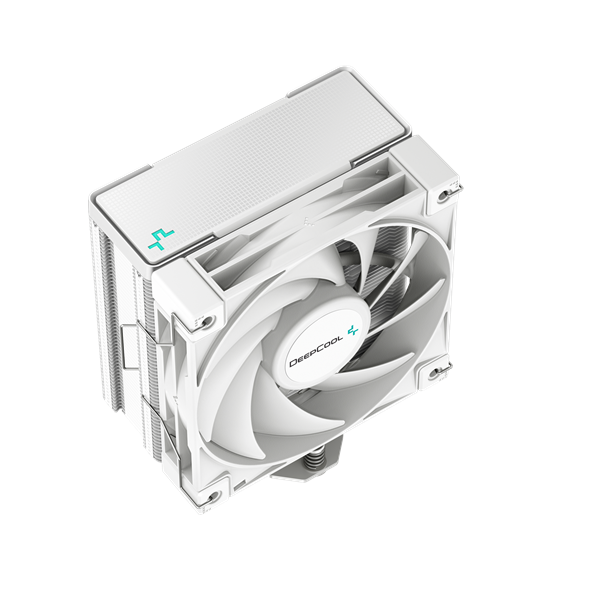 DeepCool CPU Cooler - AK400 WH (29 dB; max, 112,93 m3/h; 4pin csatlakozó, 4 db heatpipe, 12cm, PWM, fehér)