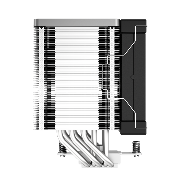 DeepCool CPU Cooler - AK500 (31,5 dB; max, 88,75 m3/h; 4pin csatlakozó, 5 db heatpipe, 12cm, PWM)