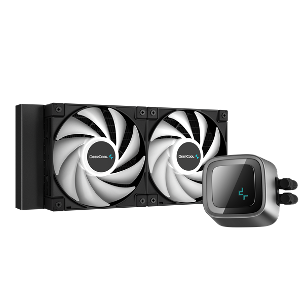 DeepCool CPU Water Cooler - LS520 (max 19dB; max. 145,86 m3/h; 2x12cm, A-RGB LED)