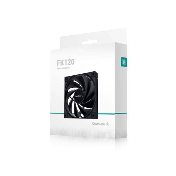 DeepCool Cooler 12cm - FK120 (28dB; max. 117,21 m3/h; 4pin csatlakozó; ház hűtésre,PWM)