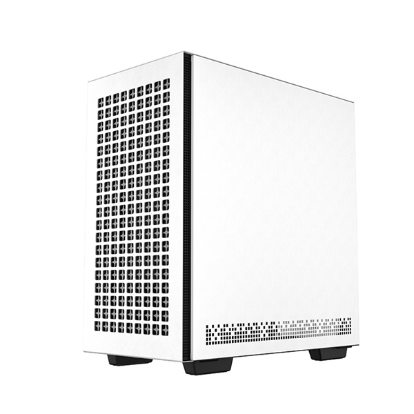 DeepCool Számítógépház - CH370 WH (fekete, ablakos, 1x12cm ventilátor, Mini-ITX / Mico-ATX, 2xUSB3.0)