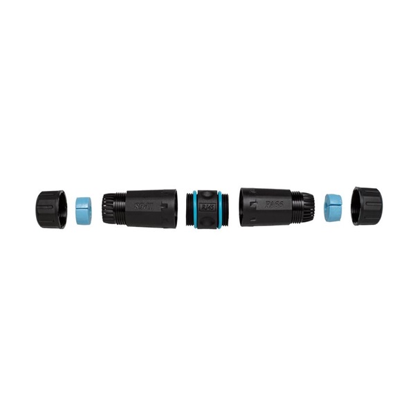 Equip Kültéri RJ45 Toldó - 221172 (UTP, Cat6A, árnyékolt, IP68, műanyag)