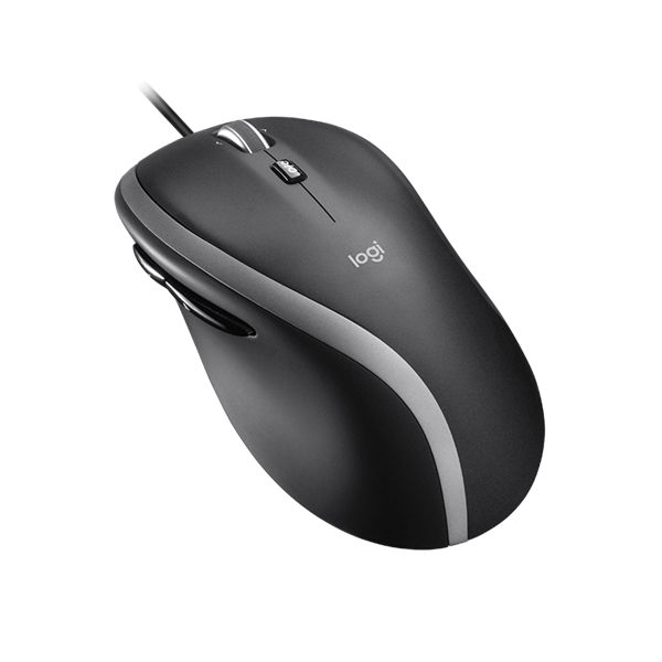 Logitech Egér - M500S ( Vezetékes, Optikai, Fekete, USB, 4000dpi)