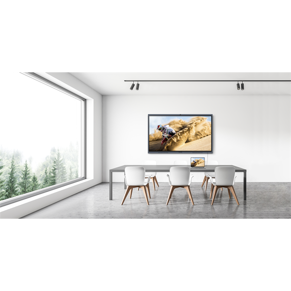 MAXHUB Interaktív kijelző 65" - V6 Classic C6530 (3840x2160, 350 nit, 48MP, 2.1 spk Touch 16/7h)