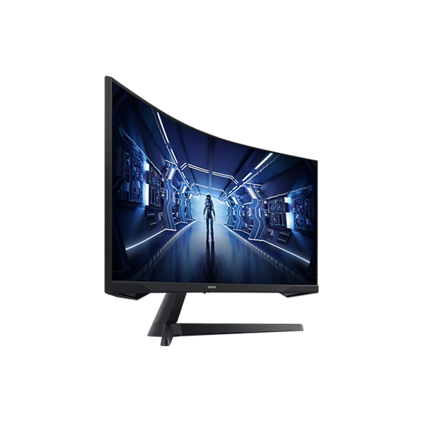 Samsung Monitor 34" - C34G55TWWP (VA, 3440x1440, 21:9, WQHD, 165HZ, 250cd/m2, 1ms, Curved)