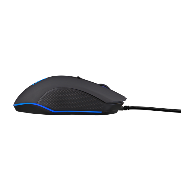 The G-Lab Gamer Egér - KULT HELIUM (3200 DPI, 6 gomb, makro, 1,8m kábel, RGB LED, fekete)