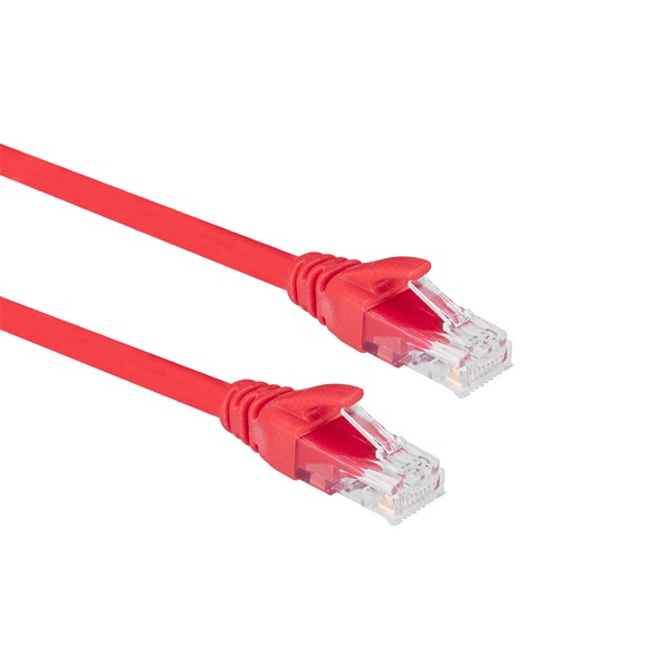 S-link Kábel - SL-CAT601RE (UTP patch kábel, CAT6, piros, 1m)