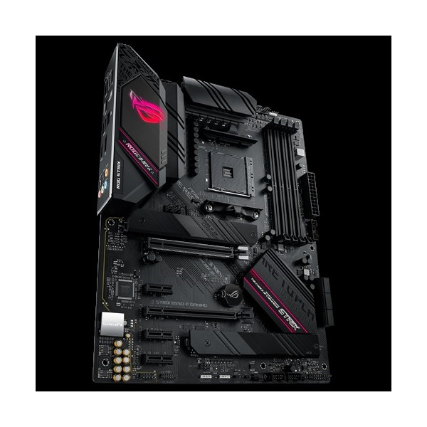 Asus Alaplap - AMD ROG STRIX B550-F GAMING AM4 (B550, 4xDDR4 4800MHz, 6xSATA3, 2x M.2, HDMI+DP)