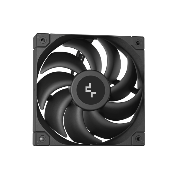 DeepCool CPU Water Cooler - MYSTIQUE 360 (max 21dB; max. 123,09 m3/h; 3x12cm, LED kijelzõ, fekete)