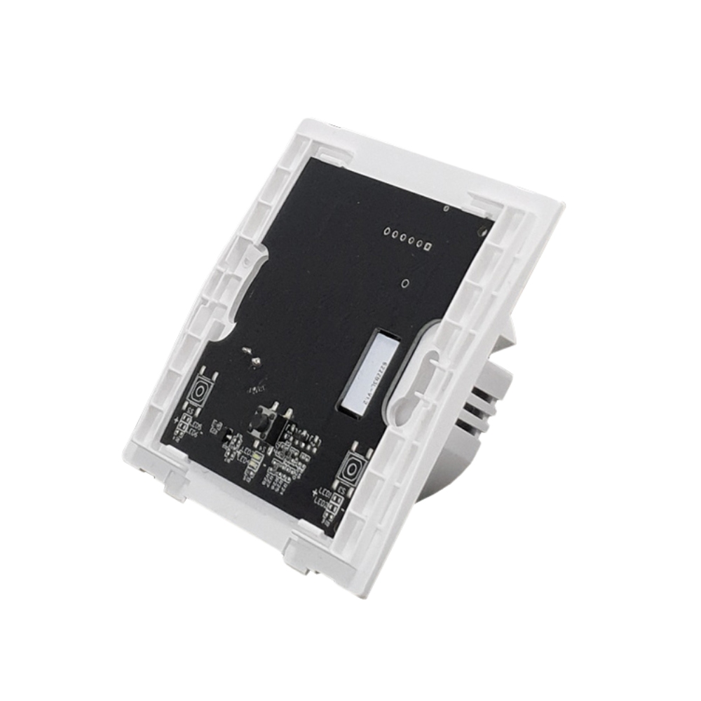 SmartWise B61 UNI Zigbee 3.0 + RF, univerzális bekötésű, 1 áramkörös, fizikai nyomógombos okos villanykapcsoló, ELŐLAP NÉLKÜL