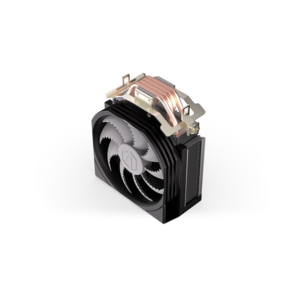 Endorfy CPU Cooler - Spartan 5 MAX ARGB (12 cm -4 pin -4x heatpipe -PWM -TDP 180W -fekete)