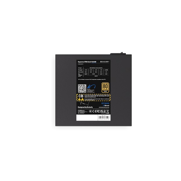 Endorfy Tápegység - Supremo FM5 Gold 1000 W (fekete)