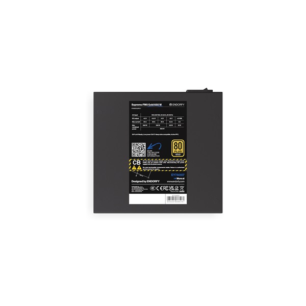 Endorfy Tápegység - Supremo FM5 Gold 650 W (fekete)
