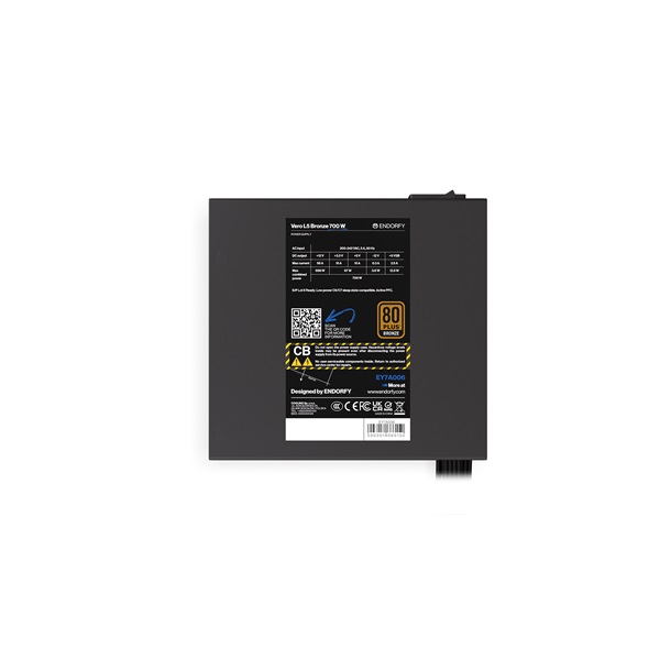 Endorfy Tápegység - Vero L5 Bronze 700 W (fekete)