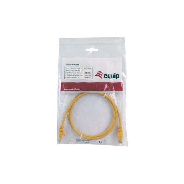 Equip Kábel - 625495 (UTP patch kábel -CAT6 -sárga -1,5m)
