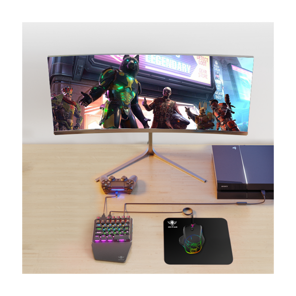 Spirit of Gamer Mechanikus Billentyűzet/Egér/Egérpad Combo - XPERT GAMEBOARD G700