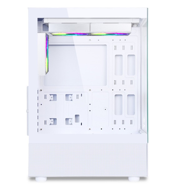 Spirit of Gamer Számítógépház - SPECTRA Arctic (fehér, ablakos, 3x12cm ventilátor, alsó táp, ATX, 1xUSB3.0, 2xUSB2.0)