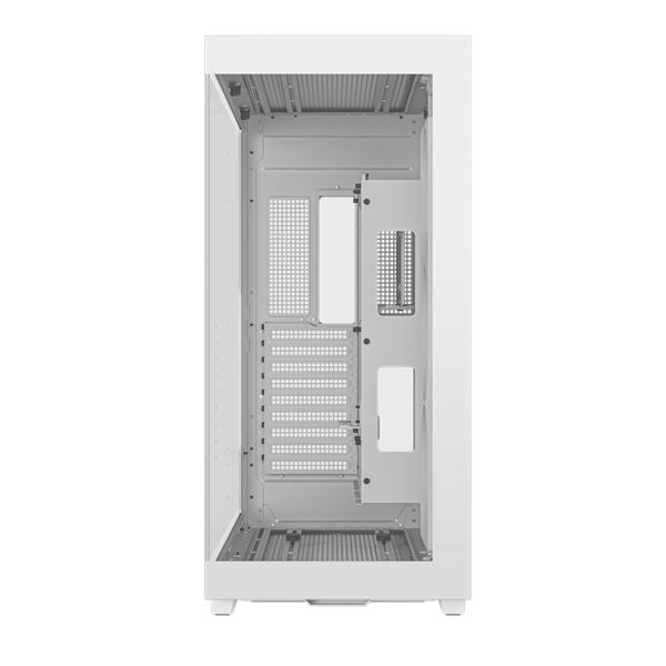 DeepCool Számítógépház - CH780 WH (fehér, ablakos, 3x140mm ventilátor, Mini-ITX / Mico-ATX / ATX / E-ATX, 4xUSB3.0)