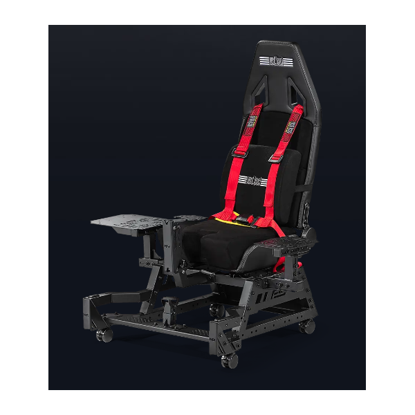 Next Level Racing Szimulátor cockpit - Flight Seat Pro Boeing Military Edition (ülés; tartó konzolok)