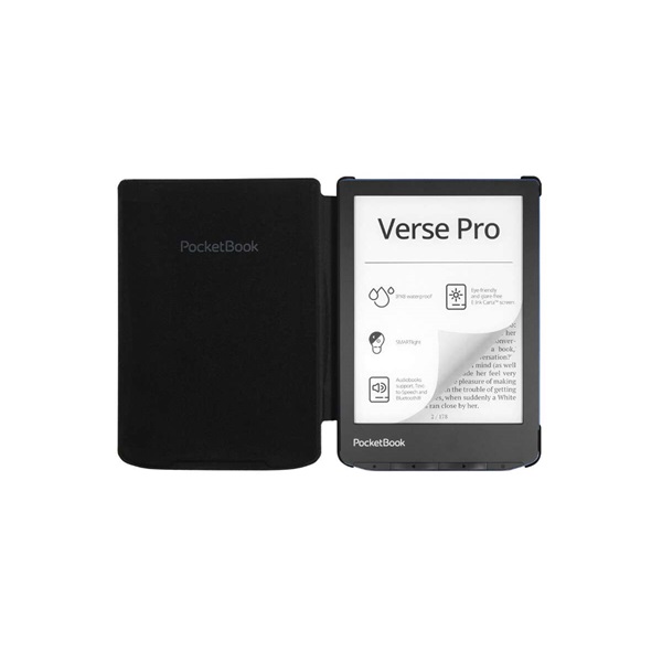 POCKETBOOK e-book tok - PB629_634 Shell gyári Tok Fekete