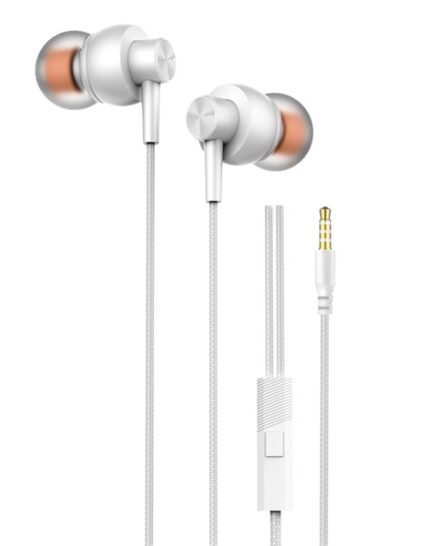 S-Link Fülhallgató - SL-KU180 (3,5 Jack, mikrofon, fehér)