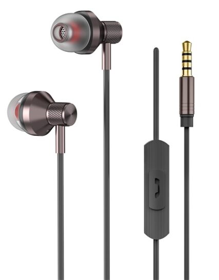 S-Link Fülhallgató - SL-KU200 (3,5 Jack, mikrofon, fekete)