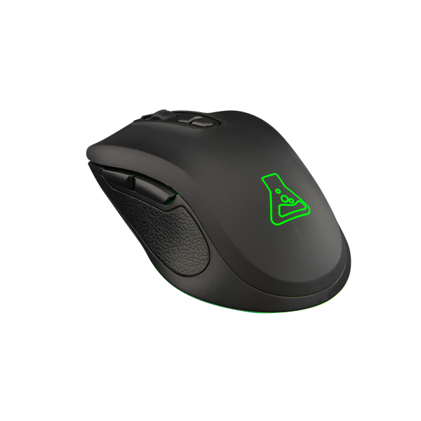 The G-Lab Vezeték nélküli Gamer Egér - KULT-KRYPTON (6400 DPI, 2,4Ghz + BT, 7 gomb, 250Hz, RGB LED, fekete)