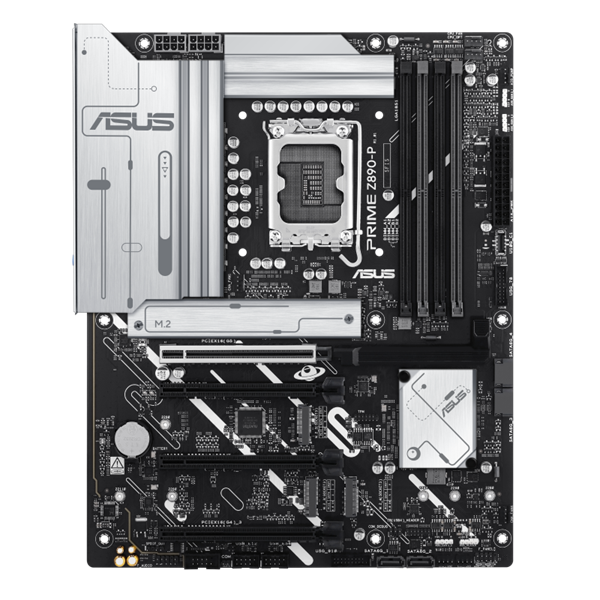 Asus Alaplap - Intel PRIME Z890-P LGA1851 (Z890, ATX, 4xDDR5 8666+MHz, 4xSATA3, 4xM.2, HDMI+DP)
