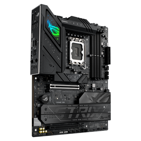 Asus Alaplap - Intel ROG STRIX B860-F GAMING WIFI s1851 (B860, 4xDDR5 9066+MHz, 4xSATA3, 4xM.2, HDMI+DP+Thunderbolt4)