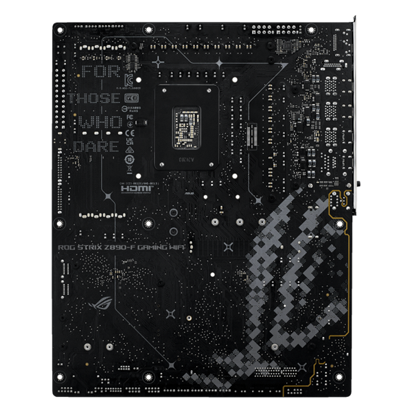 Asus Alaplap - Intel ROG STRIX Z890-F GAMING WIFI LGA1851 (Z890, ATX, 4xDDR5 8600+MHz, 4xSATA3, 5xM.2, HDMI+DP)