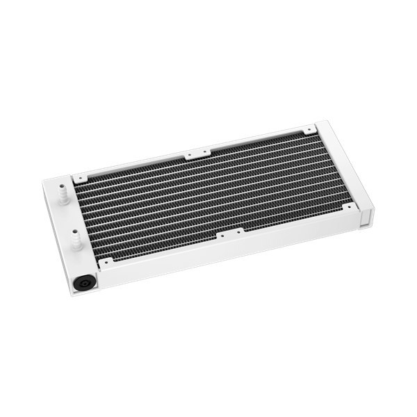 DeepCool CPU Water Cooler - LT240 WH ARGB (max 19dB; max. 145,86 m3/h; 2x12cm, fehér)