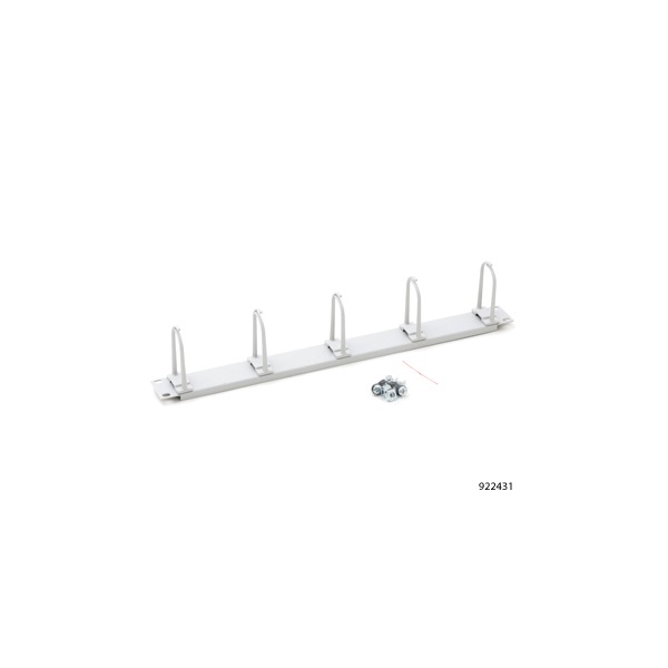 Equip Rack Kiegészítő - 327311 (Kábel rendező panel, Gyűrű panel, 1U(19"), fekete)
