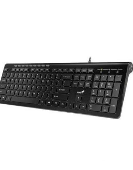 Genius Billentyűzet - SlimStar 230 II. (Vezetékes, USB, vékony, fekete)