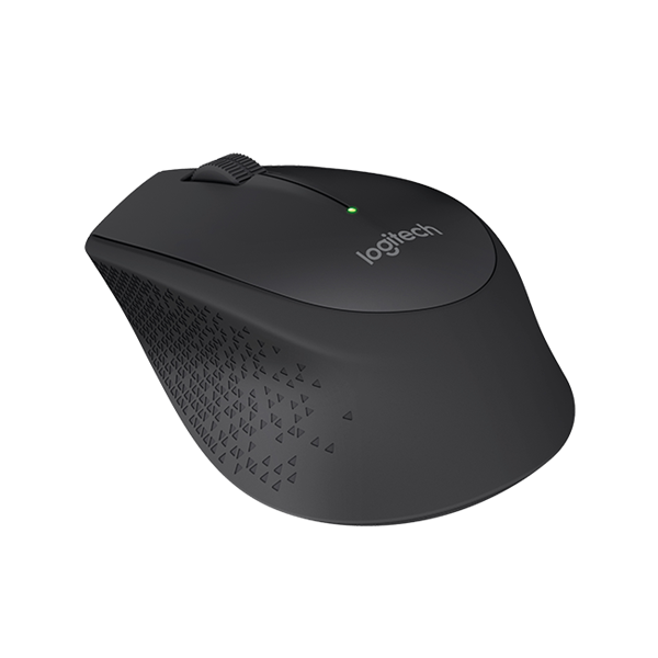 Logitech Egér - M280 (Vezeték nélküli, Optikai, 1000 DPI, fekete)