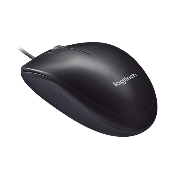 Logitech Egér - M90 (Vezetékes, Optikai, USB, 1000 DPI, fekete)