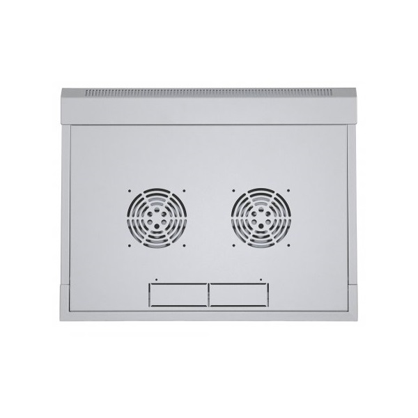 Manhattan Rackszekrény - 19" fali kivitel (12U, 635 (h) x 570 (w) x 450 (d) mm, Flatpack, Szürke)