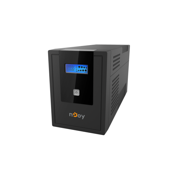 NJOY Szünetmentes 1500VA - Cadu 1500 (4 Schuko, line-interaktív, USB menedzsment, RJ11/45 vonalvédelem(1Gb/s), fekete)