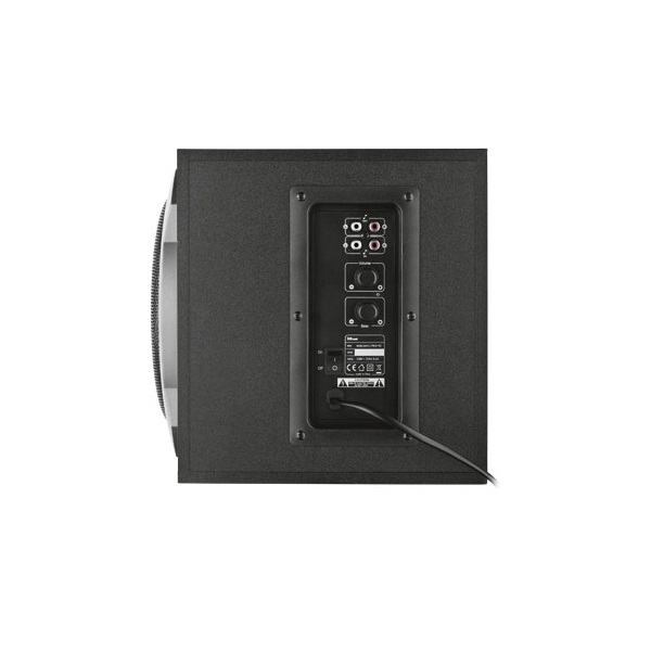 Trust Hangszóró 2.1 - Tytan Fekete (60W RMS; ERP II; hangerőszabályzó; 3,5mm jack; 230V tápcsatlakozó)