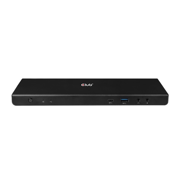 Club 3D Notebook Dokkoló - CSV-1562 (60W, 3.2 USB-C to 3xHDMI, 2x DP, 6x 3.2 USB-A, RJ45. 3,5 Jack)