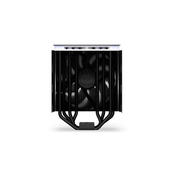 Endorfy CPU Cooler - Fera 5 Black ARGB (12 cm, 4 pin, 4x heatpipe, PWM, TDP 220W, fekete)