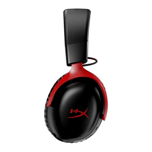 HyperX Fejhallgató - Cloud III Wireless (Vezeték nélküli, USB, fekete/piros)