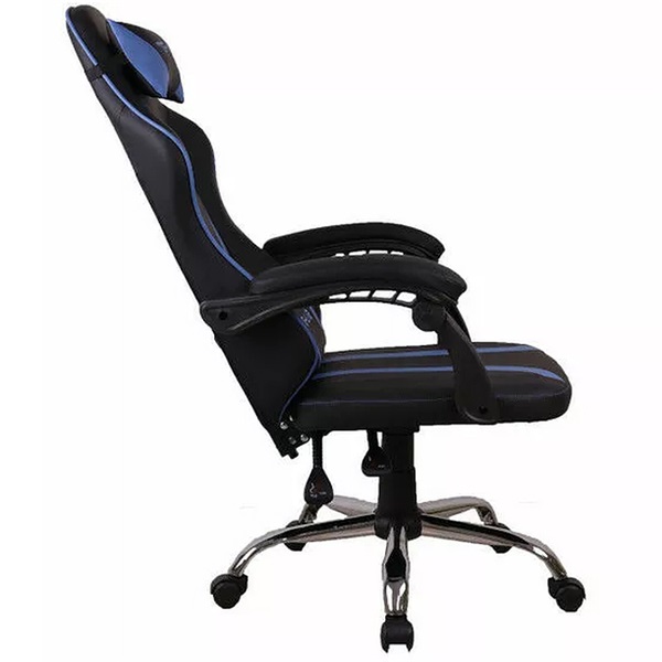 The G-Lab Gamer szék - KS NEON BLUE (kék; állítható magasság; áll. kartámasz)