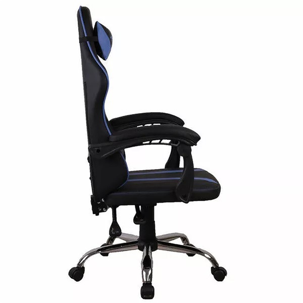 The G-Lab Gamer szék - KS NEON BLUE (kék; állítható magasság; áll. kartámasz)