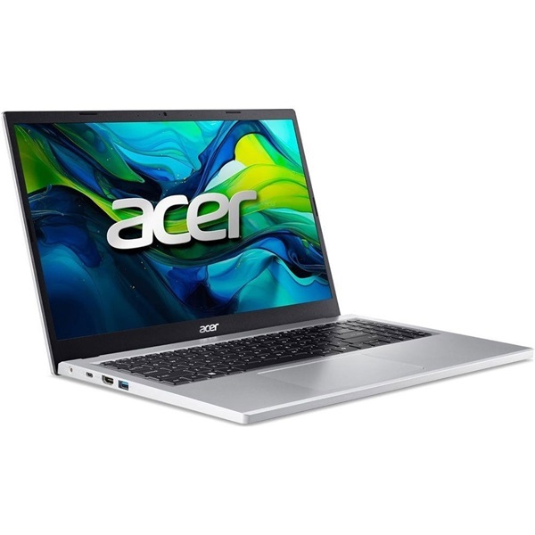 ACER Notebook - Aspire AG15-32P-37CK, 15.6" FHD, Intel Core 3 N355, 8GB, 512GB SSD, UMA, Win11 Home, ezüst