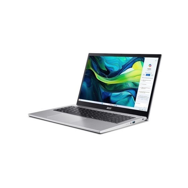 ACER Notebook - Aspire AG15-42P-R19J, 15.6" FHD, AMD Ryzen 5 5625U, 16GB, 1TB SSD, UMA, DOS, ezüst