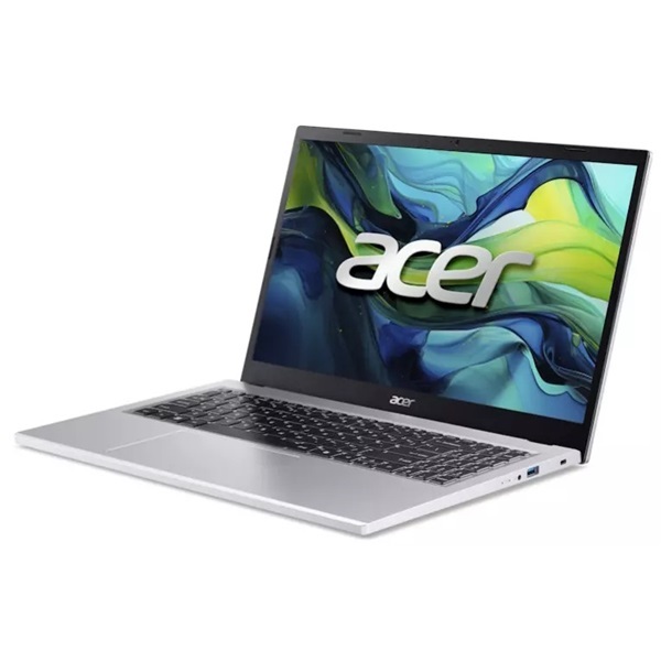ACER Notebook - Aspire AG15-71P-56TJ, 15.6" FHD IPS, Intel Core i5-1334U, 8GB, 512GB SSD, UMA, DOS, ezüst