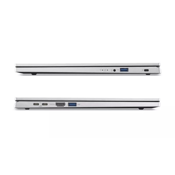 ACER Notebook - Aspire AG15-71P-56TJ, 15.6" FHD IPS, Intel Core i5-1334U, 8GB, 512GB SSD, UMA, DOS, ezüst
